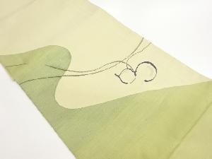 瓢箪模様織出し袋帯